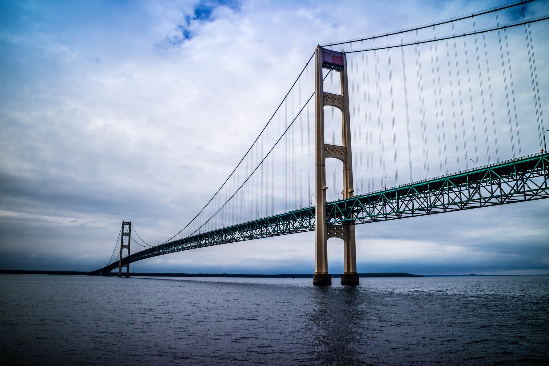 Mackinac Bridge in Mackinac Island St. Ignace, Michigan